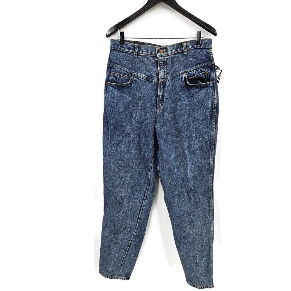 Vtg 80s Fabriano Jeans Womens 16 Plus Size High Waist Mom Jeans Deadstock